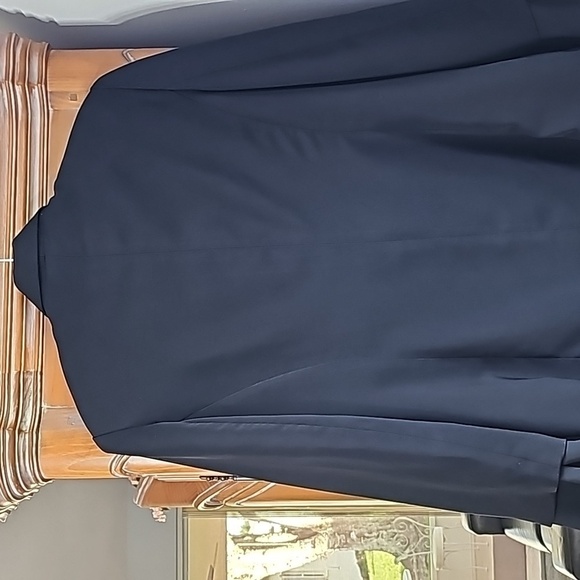 TIFFANY BLACK‎ WOMEN'S VINTAGE BLAZER. beaded and sain trim. Size 16. Fab… - Picture 8 of 11